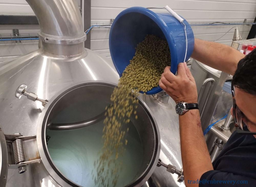 20HL Beer Brewery Equipment being installed in France | TianTai® 2 ...