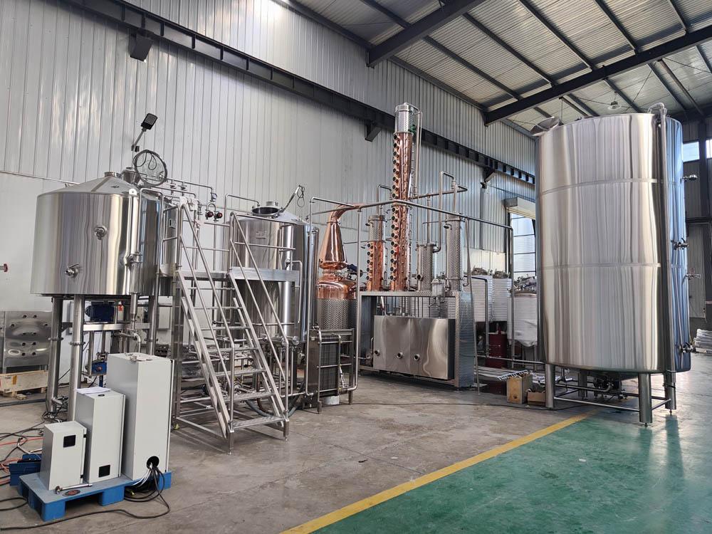 Trackside Distillery Trackside Distillery in Canada_2000L Distillery Equipment by Tiantai ...
