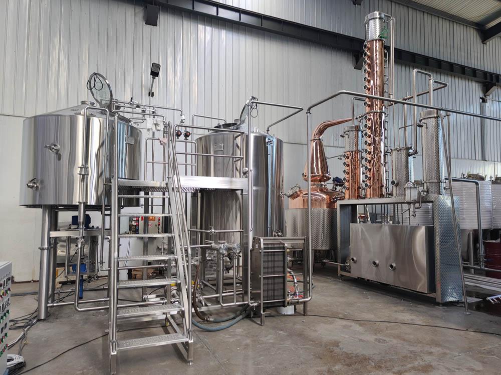 Trackside Distillery Trackside Distillery in Canada_2000L Distillery Equipment by Tiantai ...