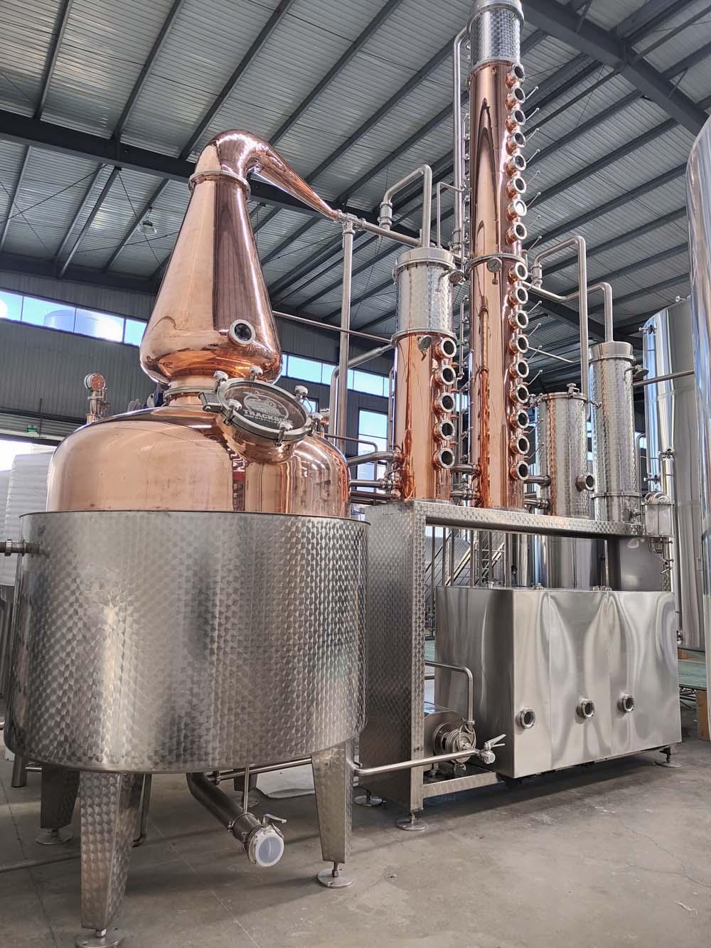 Trackside Distillery Trackside Distillery in Canada_2000L Distillery Equipment by Tiantai ...