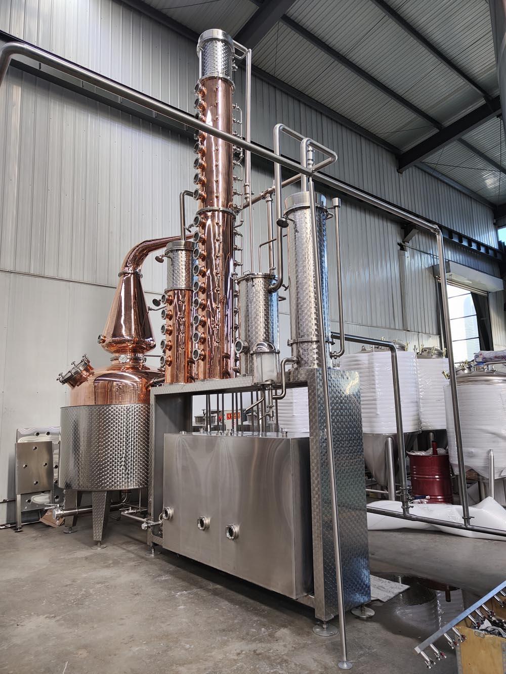 Trackside Distillery Trackside Distillery in Canada_2000L Distillery Equipment by Tiantai ...