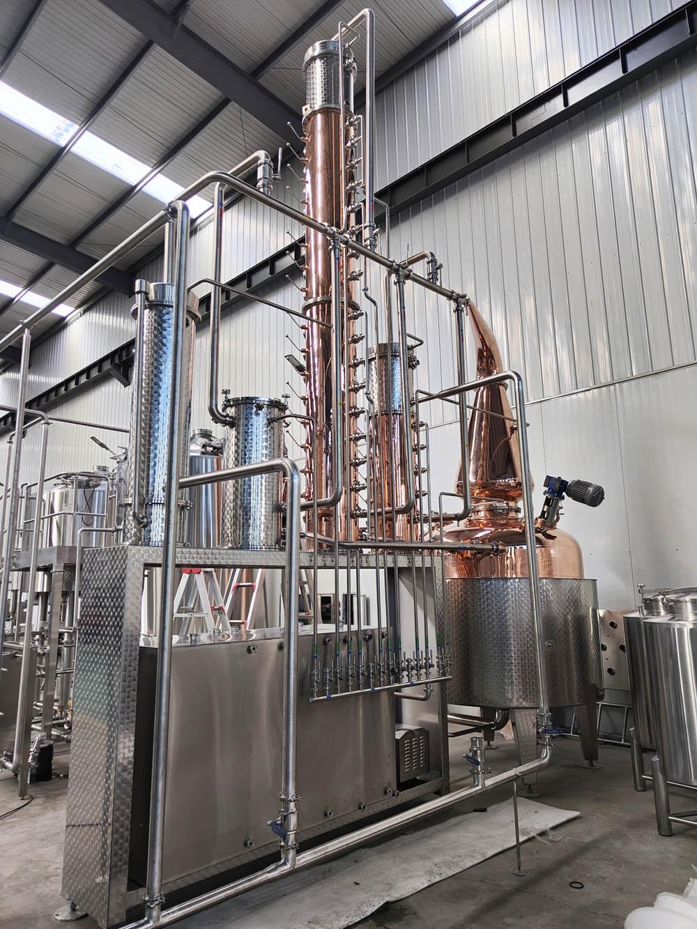 Trackside Distillery Trackside Distillery in Canada_2000L Distillery Equipment by Tiantai ...