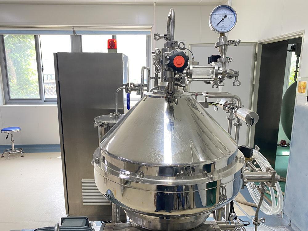 500L-1000L/Hr Disk Centrifugal Beer Separator